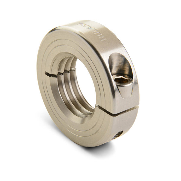 Ruland Acme Threaded Collar, Trap Thread, M10x2, Stainless Steel, OD 24mm AMTCL-10-2-SS
